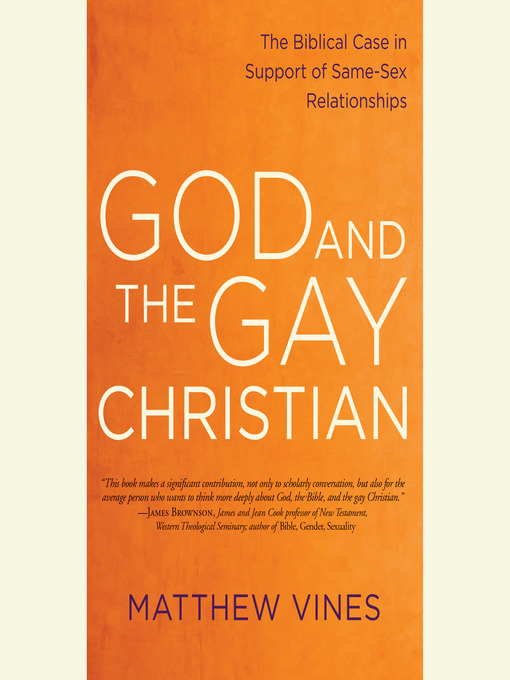 Title details for God and the Gay Christian by Matthew Vines - Wait list